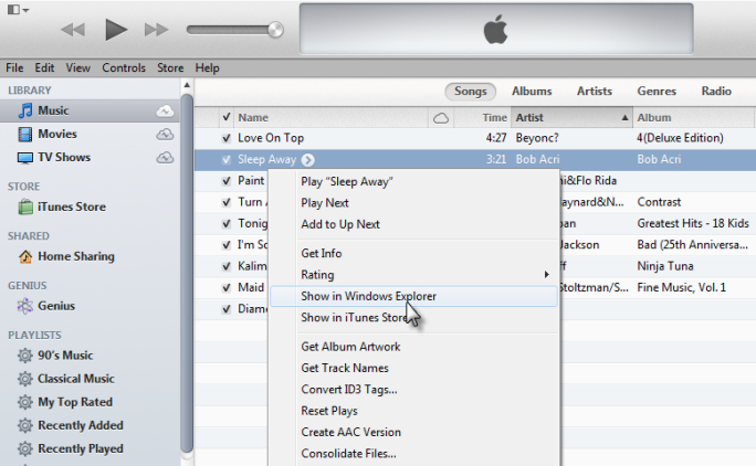 How to move your itunes library from a mac to a pc